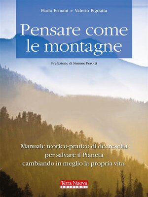 cover image of Pensare come le montagne